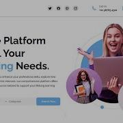Build A Responsive E Learning Landing Page Using HTML CSS JavaScript