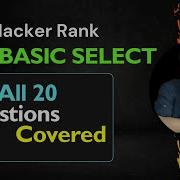 2 SQL Hackerrank Sql Questions Sql Tutorial Sql Full Course Sql Tutorial For Beginners