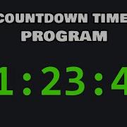 Countdown Timer Program In Python
