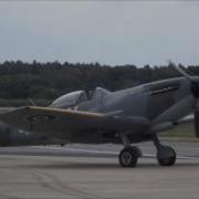 RAF Spitfire Engine Hot Start With Flames