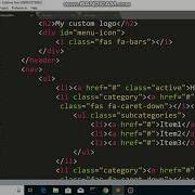 Responsive Dropdown Navigation Menu Using HTML 5 CSS And Javascript Part 3 4