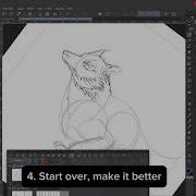 Wolf Running Cycle Animation Process