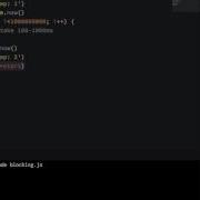 You Don T Know Node 01 05 Blocking Code Demo