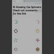 10 Amazing Css Spinners Css Spinner