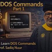 MS DOS Commands Part 1