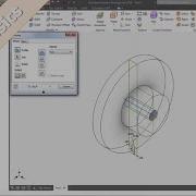 Inventor 101 Revolve Project Geometry And Visual Style
