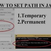 SET PATH IN JAVA TEMPORARY PERMANENT ENGLISH ELOCUTION VIREN TIWARI