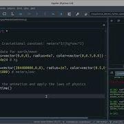 Problem Solving With Python VPython Gravitational Simulations