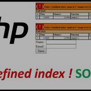 Notice Undefined Index Id Error In PHP 100 Solution