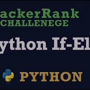 2 IF ELSE Hackerrank Python Solution