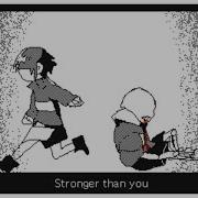 Stronger Than You Undertale Flipnote 3D By Viv