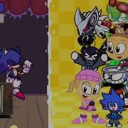 Act Funkin But Every Turn A Different Character Sings It FNF Sonic Dimensional Funkin