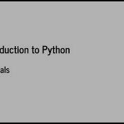An Introduction To Python Conditionals