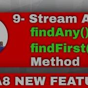 9 Stream API Explain About Findany Method Java Stream Example Of Findany Method Java Stream
