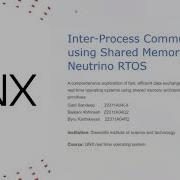 QNX Shared Memory Communication Project Producer Consumer IPC Using Mutex And Semaphores
