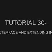 Java Programming Tutorial 30 Nested Interfaces And Extending Interfaces IDE In English