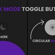 Animated Dark Mode Toggle CSS Dark Mode Toggle Button