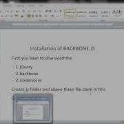 Install Backbone Js