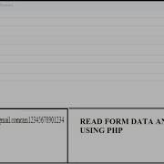 How To Get Data From Html Form In Php How To Read Form Data In Php
