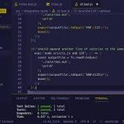 Practicing TDD Using Jest And Node JavaScript For Calorie Tracker Cli Tool