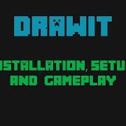 DrawIt Installation Setup And Game Play Tutorial Spigot Plugin Tutorial
