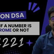 DSA In Python Course Check If A Number Is Palindrome Or Not Part 7 Hindi Code Debug