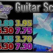GITADORA GuitarFreaks 航海 Seven Colors Guitar Bass Scores
