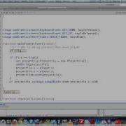 Flash Actionscript Projectiles