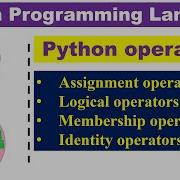 Python Operators Assignment Logical Membership And Identity Operators Part 2 Python For Beginners