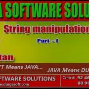 Corejava String Manipulation Part 1