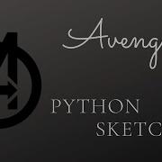 Avengers Logo With Python Turtle
