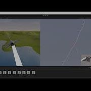Unity 2021 2 Proportional Navigation Missile Test