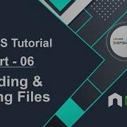 Node JS Tutorial Reading Writing Files