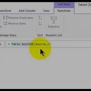 Pq Basic Table SplitAt And Table Split