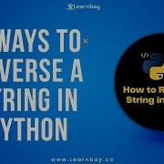 3 Ways To Reverse A String In Python Shorts