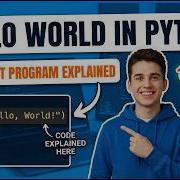 2 Hello World In Python Your First Python Program Explained Udemy Paid Courses