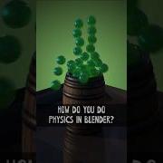 How To Add Rigidbody Physics Blender Tutorial Blendertutorial Rigidbody Physics Simulation