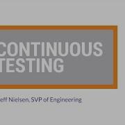 Agile Best Practices Continuous Testing