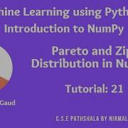 Introduction To NumPy Tutorial 21 Pareto And Zipf Distribution In NumPy