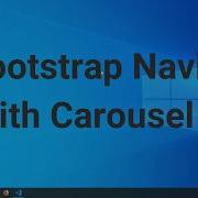 Bootstrap Navbar With Carousel Slider Responsive Bootstrap 4 Navbar And Carousel Taheer Ahmad