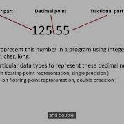 Section 11 Data Types To Manipulate Floating Point Data