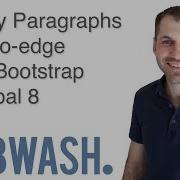 Display Paragraphs Edge To Edge Using Bootstrap In Drupal 8