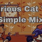 Friday Night Funkin Vs Gorefield V2 Curious Cat Simple Mix Remix But Simple