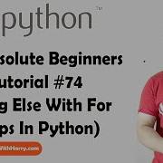 Using Else With For Loops Python Tutorials For Absolute Beginners In Hindi 74