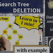 Binary Search Tree Deletion Tree Data Structure Part 3