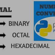 Python Program To Convert Decimal Number Into Binary Octal And Hexadecimal Pydroid 3
