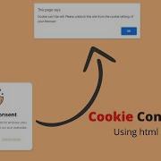 Cookie Consent Box Using HTML CSS JavaScript Learn To Set Cookies To The User Browser