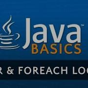 Java Programming Tutorial For ForEach Loops Episode 12