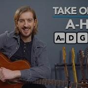 Урок игры на акустической гитаре A Ha Take On Me