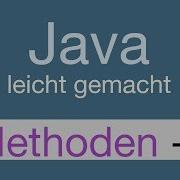 Java Programmieren Lernen Methoden 024